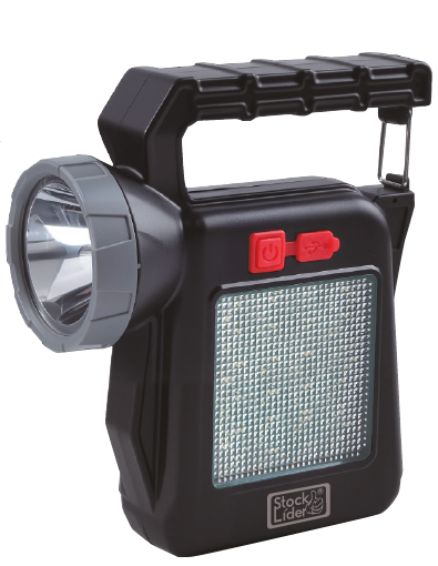 Lámpara solar portátil